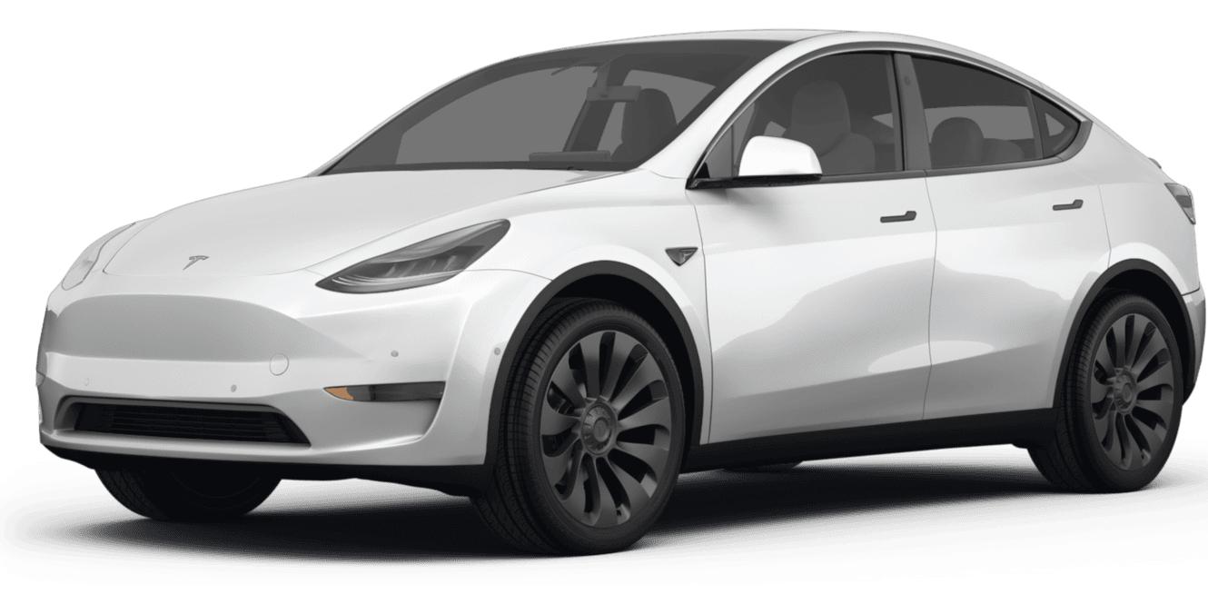 TESLA MODEL Y 2022 7SAYGDEF4NF490814 image